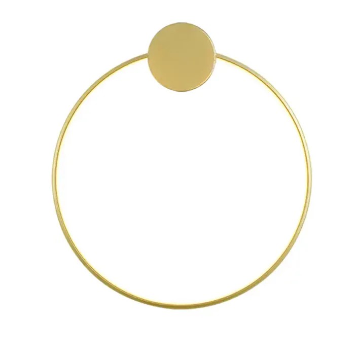 LAMPA ŚCIENNA KINKIET LED APP1384-CW GOLD 30cm 1