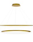 Lampa Wisząca LHJ008-CP2 BRUSH GOLD 1