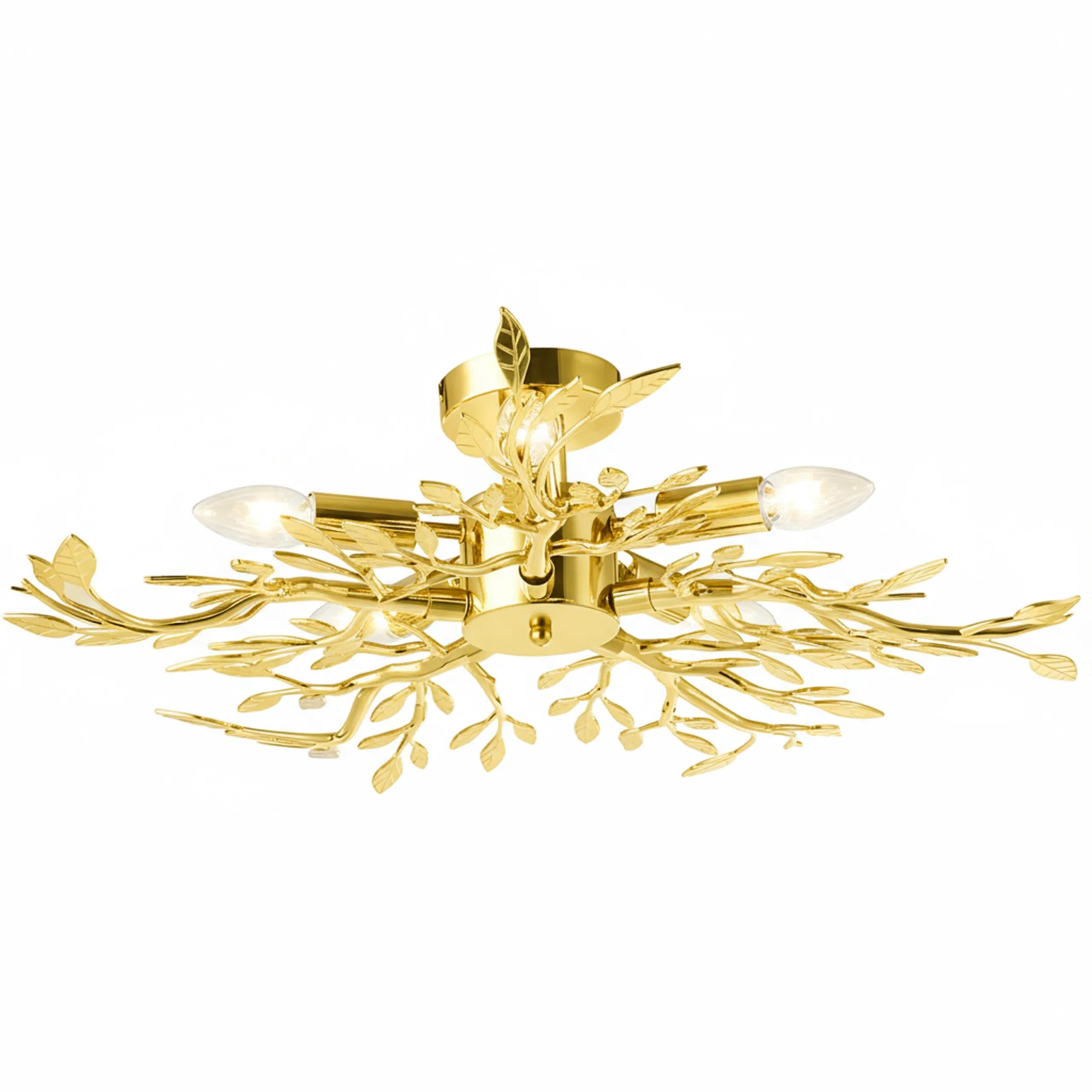 Lampa Sufitowa EBT022-5C ZŁOTA 1