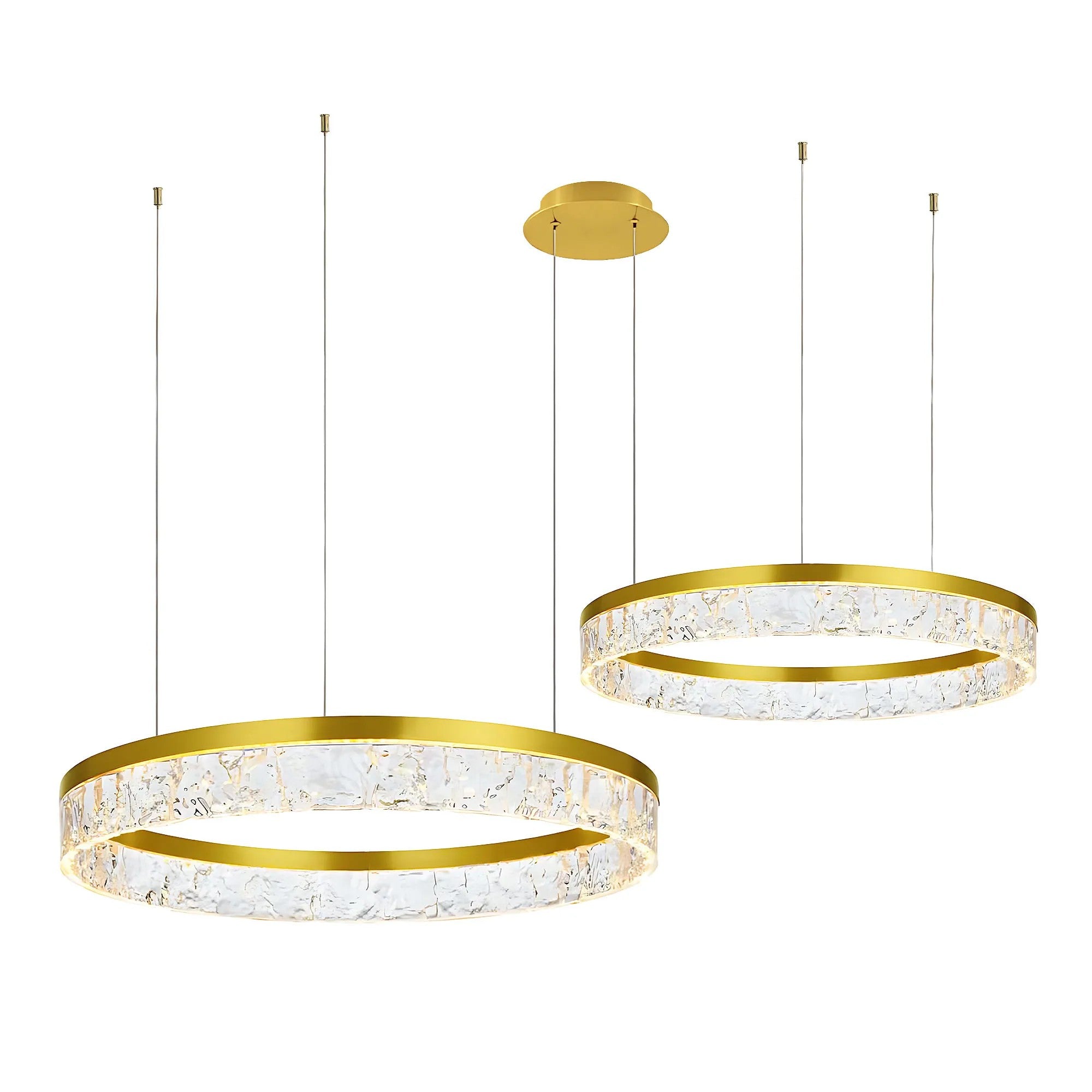 Lampa Wisząca LED LHJ048-CP2 ZŁOTA 1