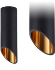 LAMPA SUFITOWA NOWOCZESNA 20 CM APP571-1C Czarna 1