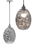 Lampa Wisząca Szklana APP564-1CP CHROM 1