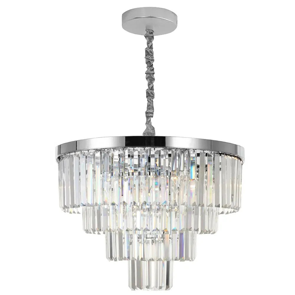Lampa Kryształowa Wisząca APP1534-8CPR Chrom 1