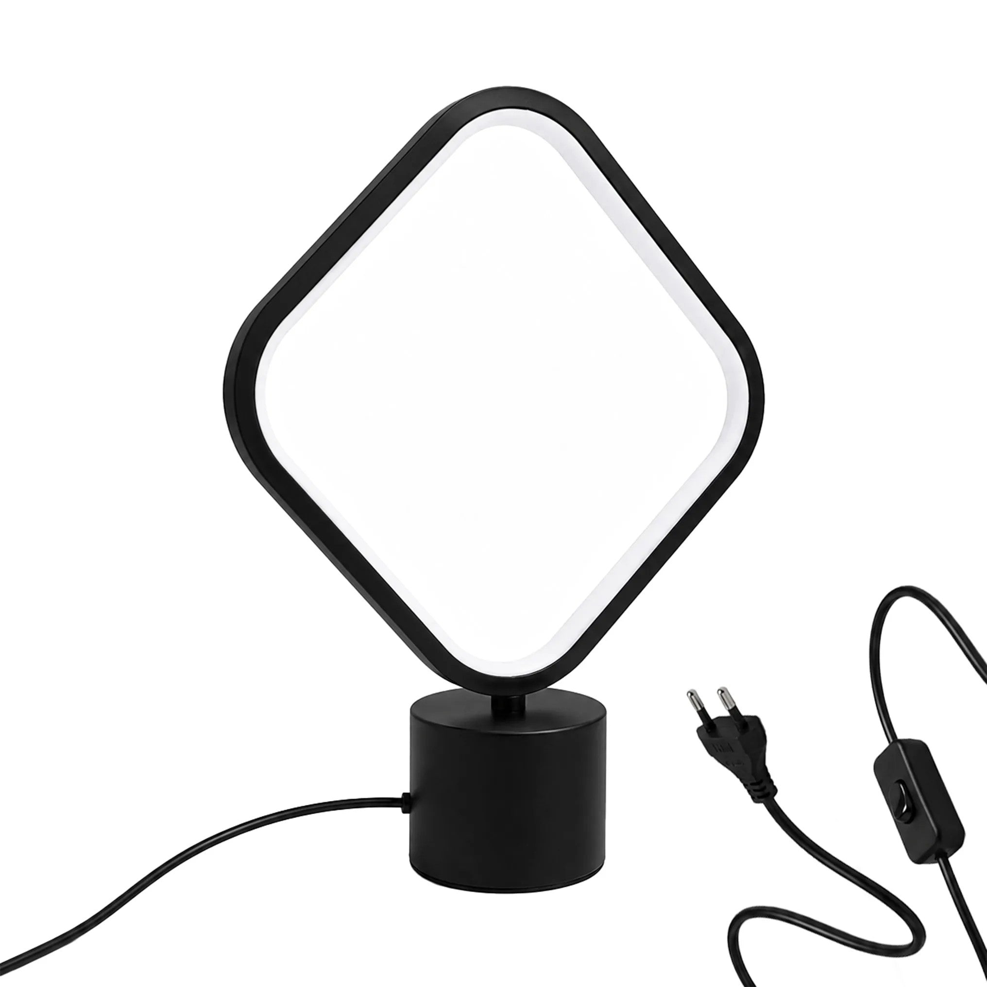 Lampka Nocna LED LHJ124-T Czarna 1