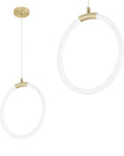 LAMPA WISZĄCA LED G020-CP ZŁOTA 1