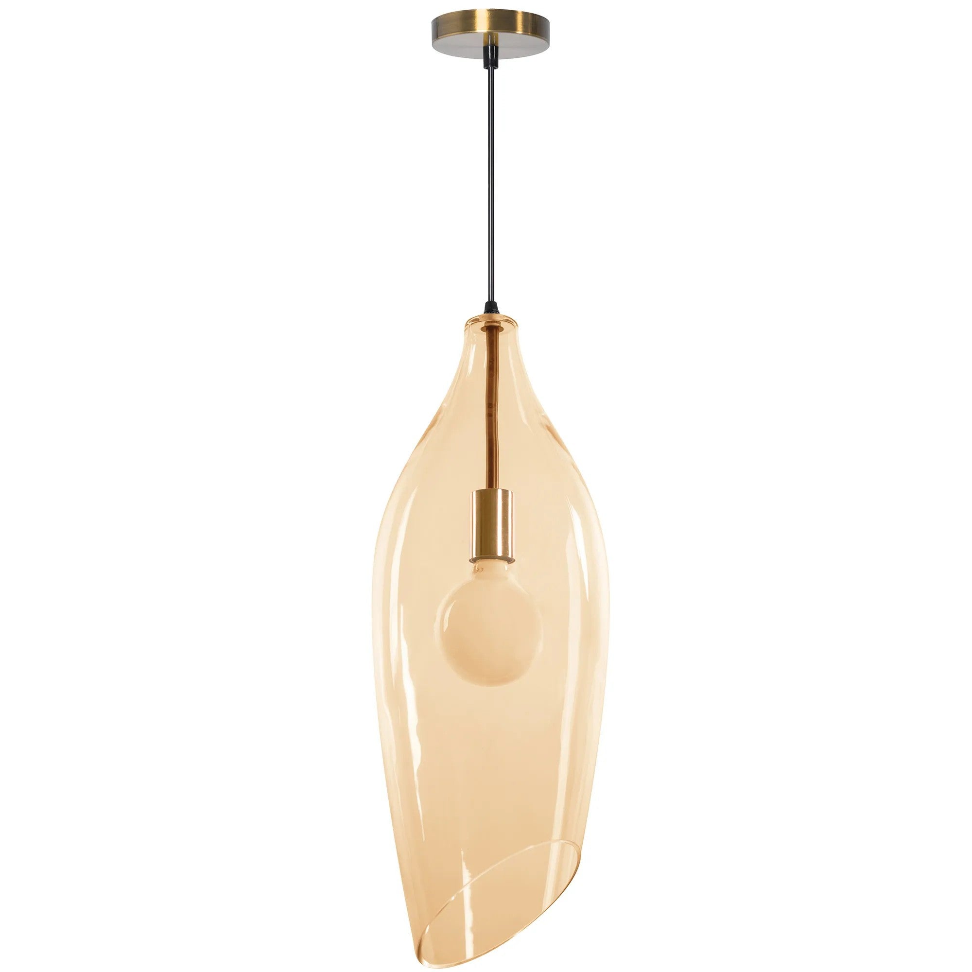 Lampa Sufitowa Szklana Modern APP892-1CP 1
