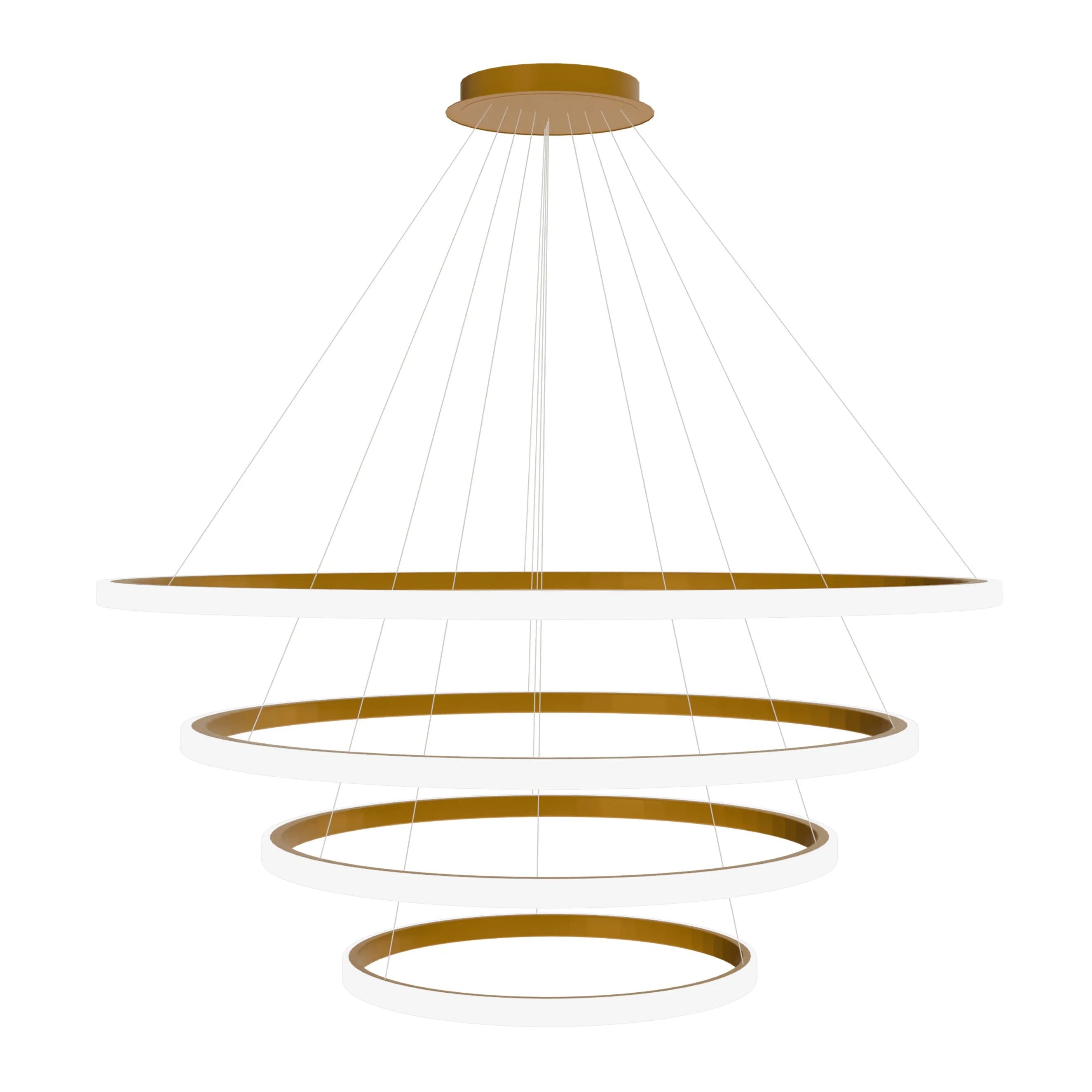Lampa Wisząca LHJ010-CP4 BRUSH GOLD 1