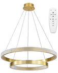 LAMPA SUFITOWA WISZĄCA LED APP1772-CP Złoto Szczotkowane 1