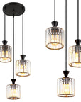 LAMPA SUFITOWA WISZĄCA EBT025-3CP CZARNA 1