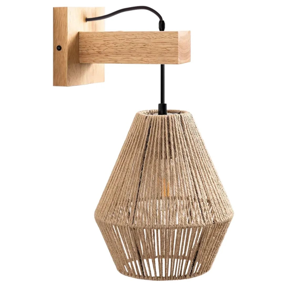 LAMPA ŚCIENNA KINKIET APP1149-1W Wood 1