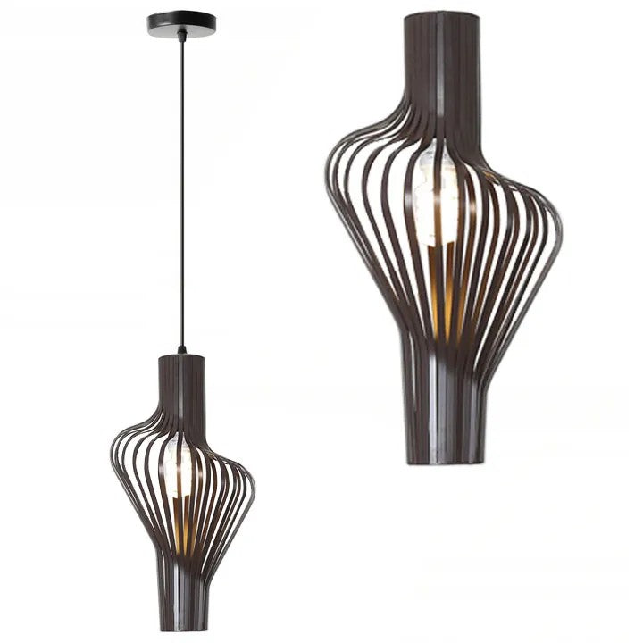LAMPA SUFITOWA GEOMETRYCZNA APP484-1CP CZARNA 1