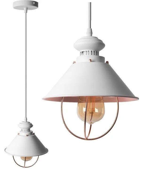 Lampa Sufitowa Wisząca LINZ APP103-1CP Biała 1