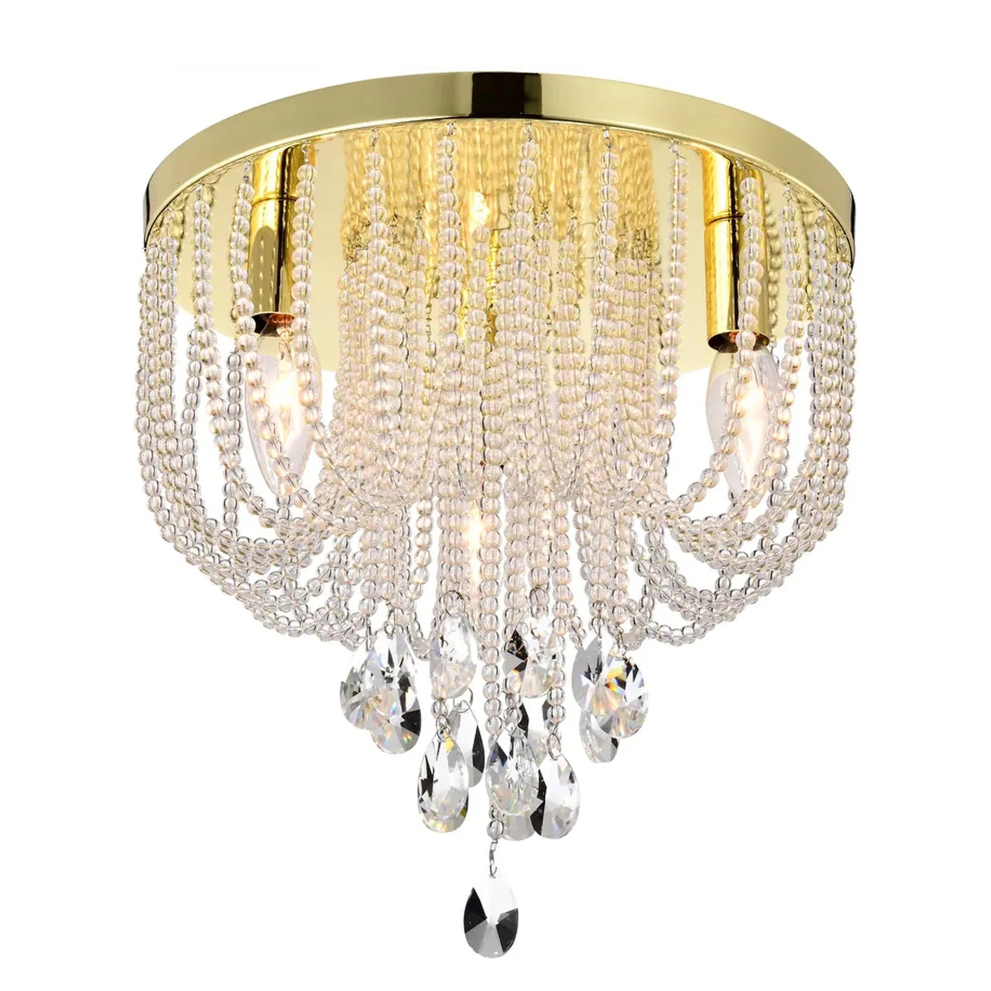 Lampa Kryształowa Plafon APP1625-3C 1