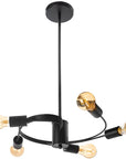 Lampa Sufitowa Loft APP739-5CP 1