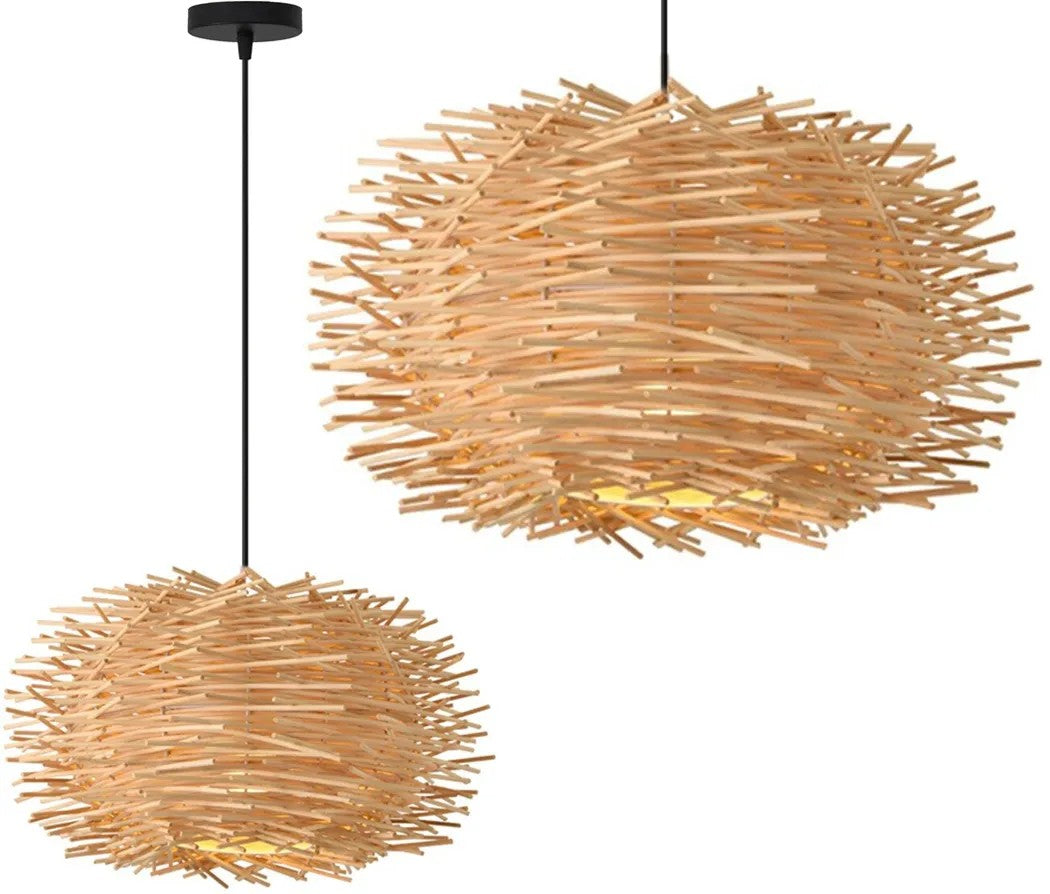 LAMPA SUFITOWA WISZĄCA BOHO NATURAL APP884-1CP 1