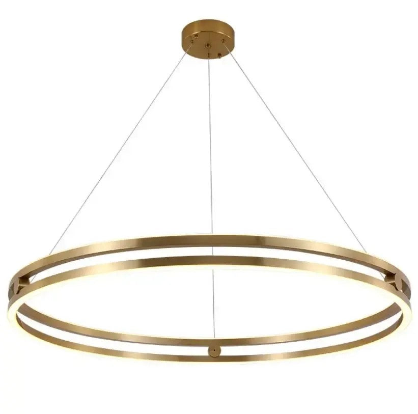 Lampa Wisząca LHJ015-CP 60 CM GOLD 1