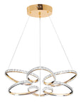LAMPA WISZĄCA LED G001-CP ZŁOTA 1