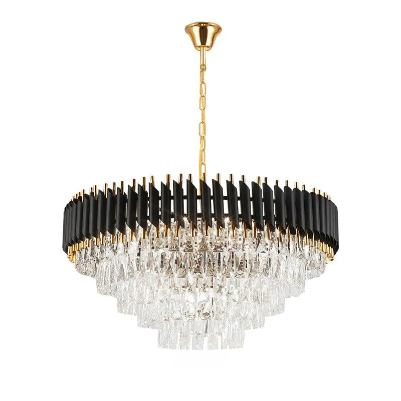 Lampa Wisząca Z Kryształami APP1058-CP 1