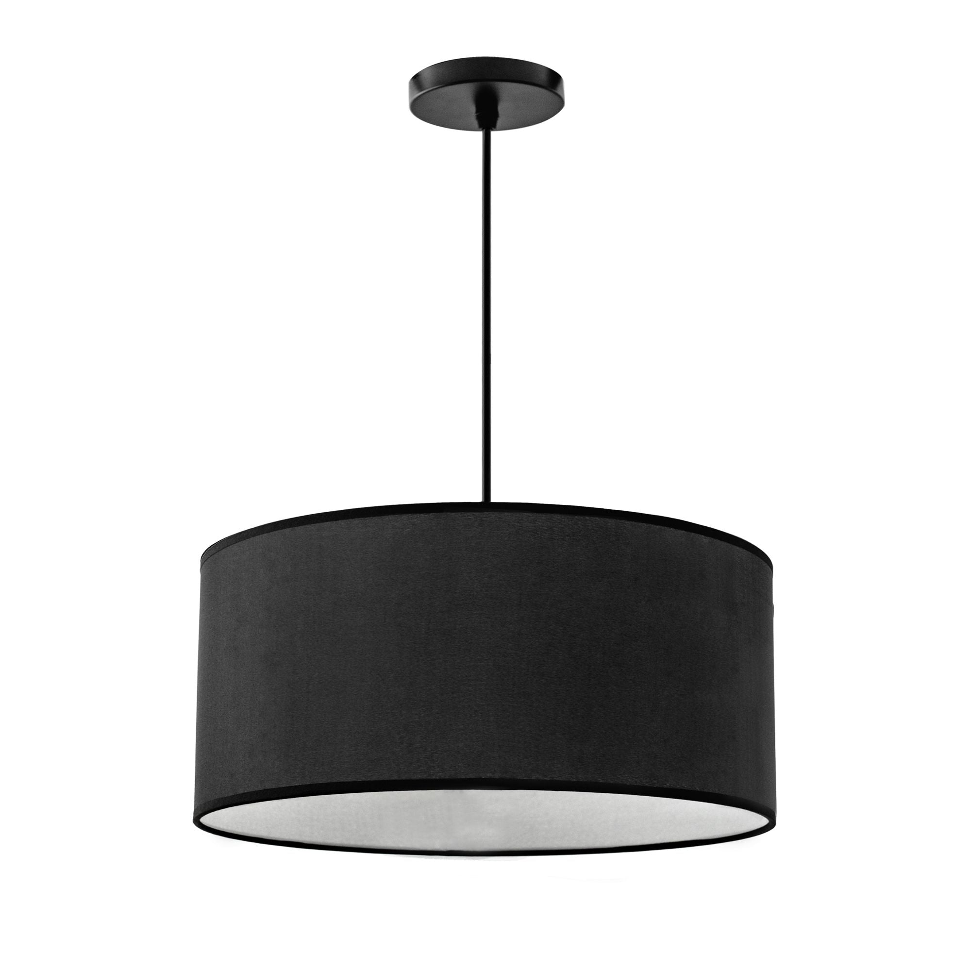 Lampa Wisząca  36cm APP622-1CP Czarna