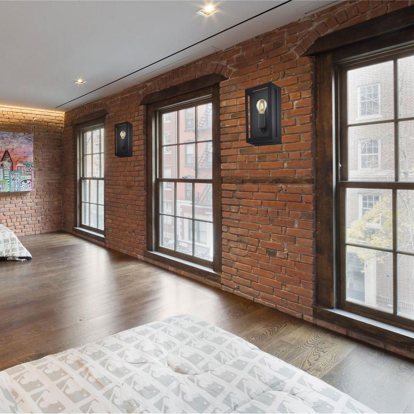 Lampa Ścienna Kinkiet APP1304-1W Black 4