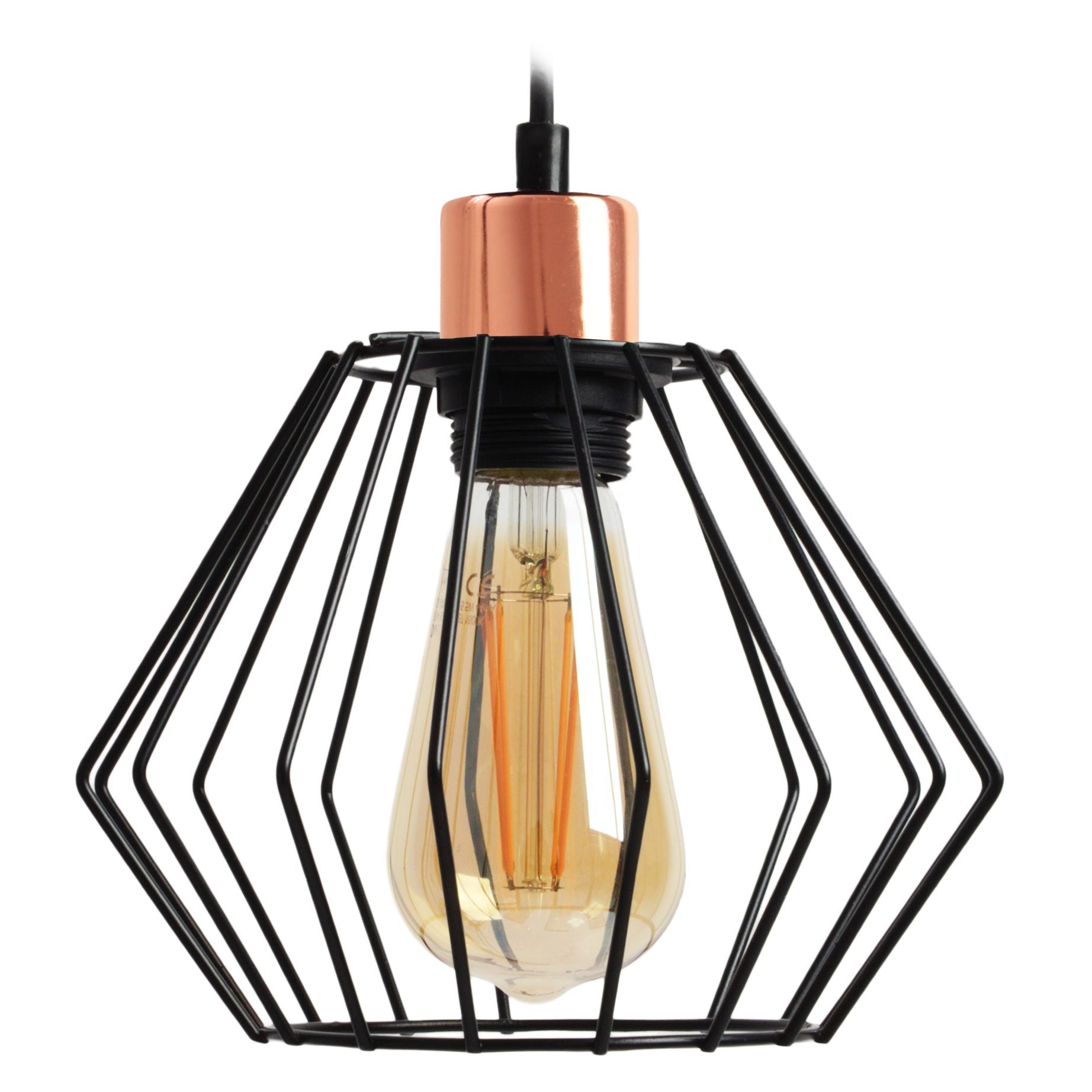 Lampa Sufitowa Wisząca W Stylu Loft Siena