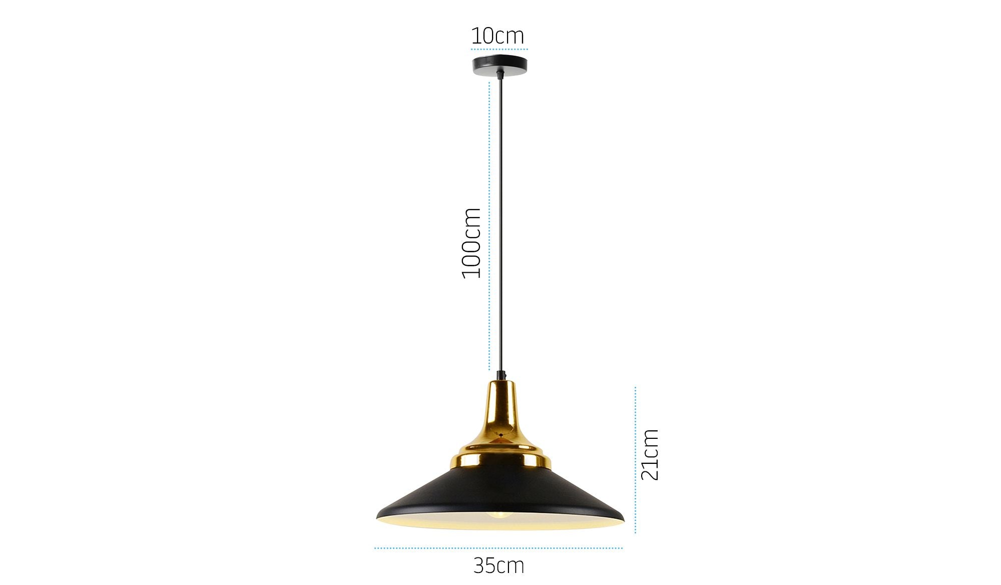 Lampa Sufitowa Wisząca Metalowa Loft APP292-1CP