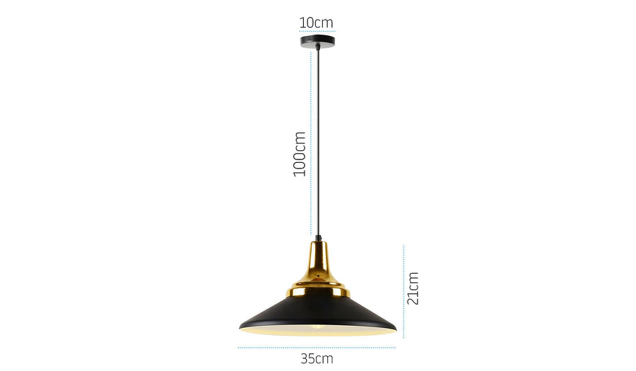 Lampa Sufitowa Wisząca Metalowa Loft APP292-1CP