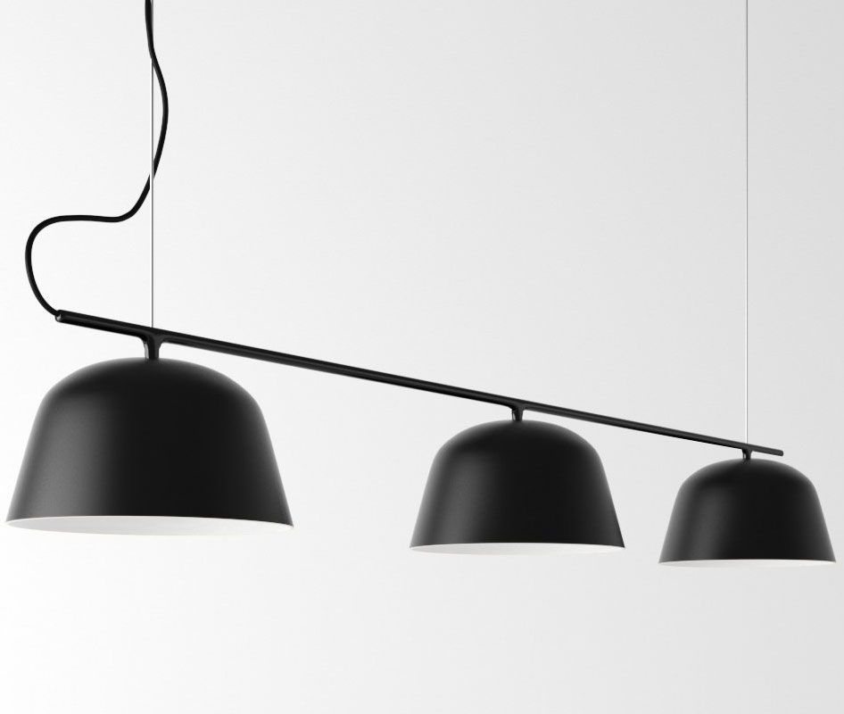 Lampa Sufitowa Wisząca App1478-3cp Black