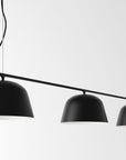 LAMPA SUFITOWA WISZĄCA APP1478-3CP BLACK