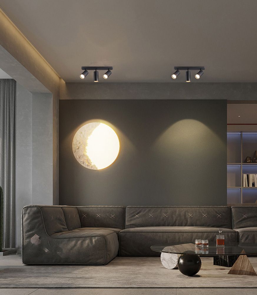 Lampa Sufitowa Reflektor APP1243-3C Czarna