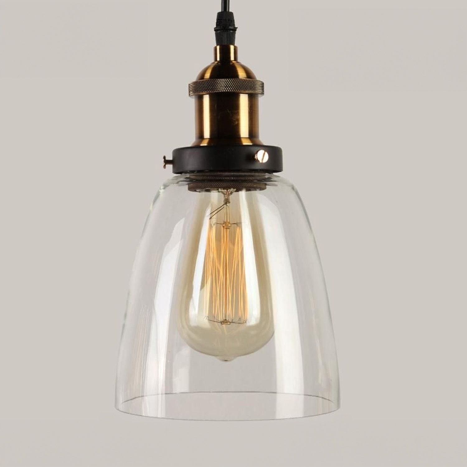 Lampa Sufitowa Wisząca Szklana Verto D APP048-1CP 5