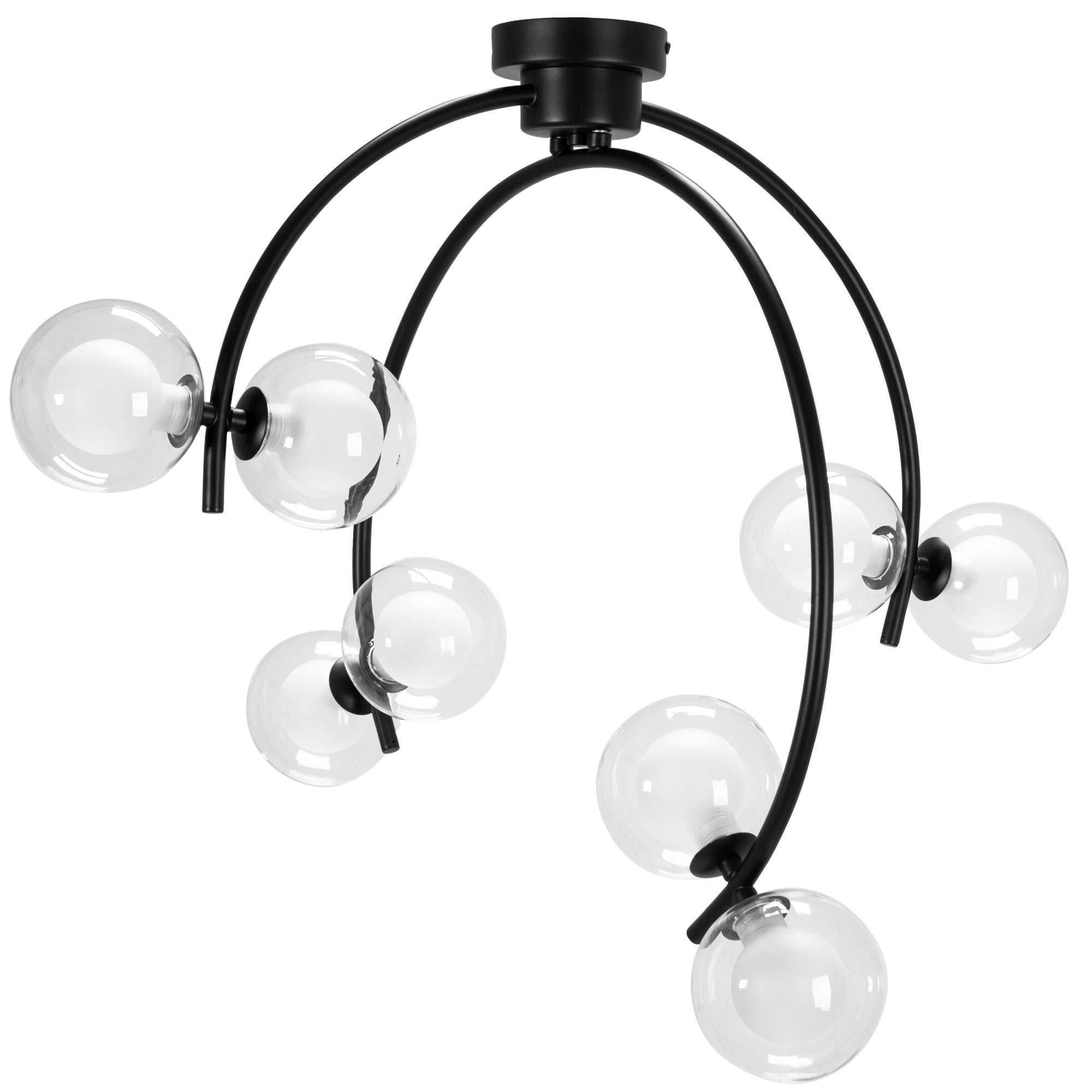Lampa Sufitowa Szklane Kule APP979-8C