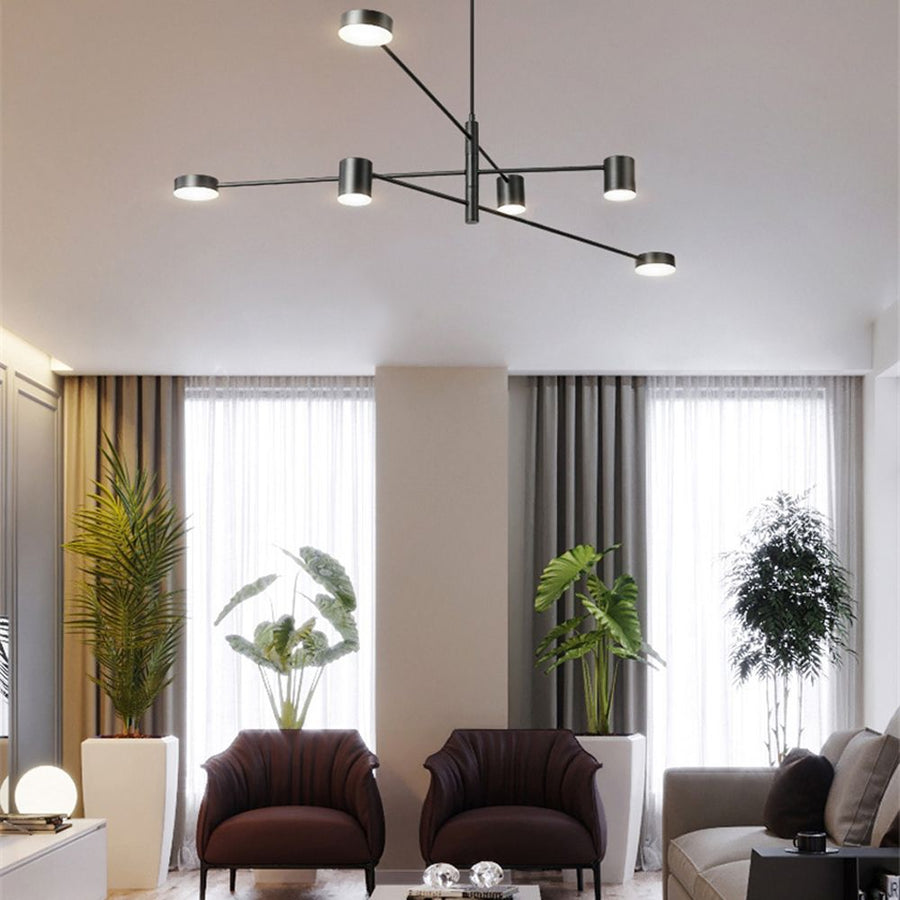 Lampa Sufitowa Nowoczesna 6-ramienna APP597-6C 7