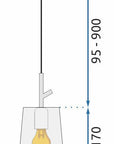Lampa wisząca APP1036-1CP