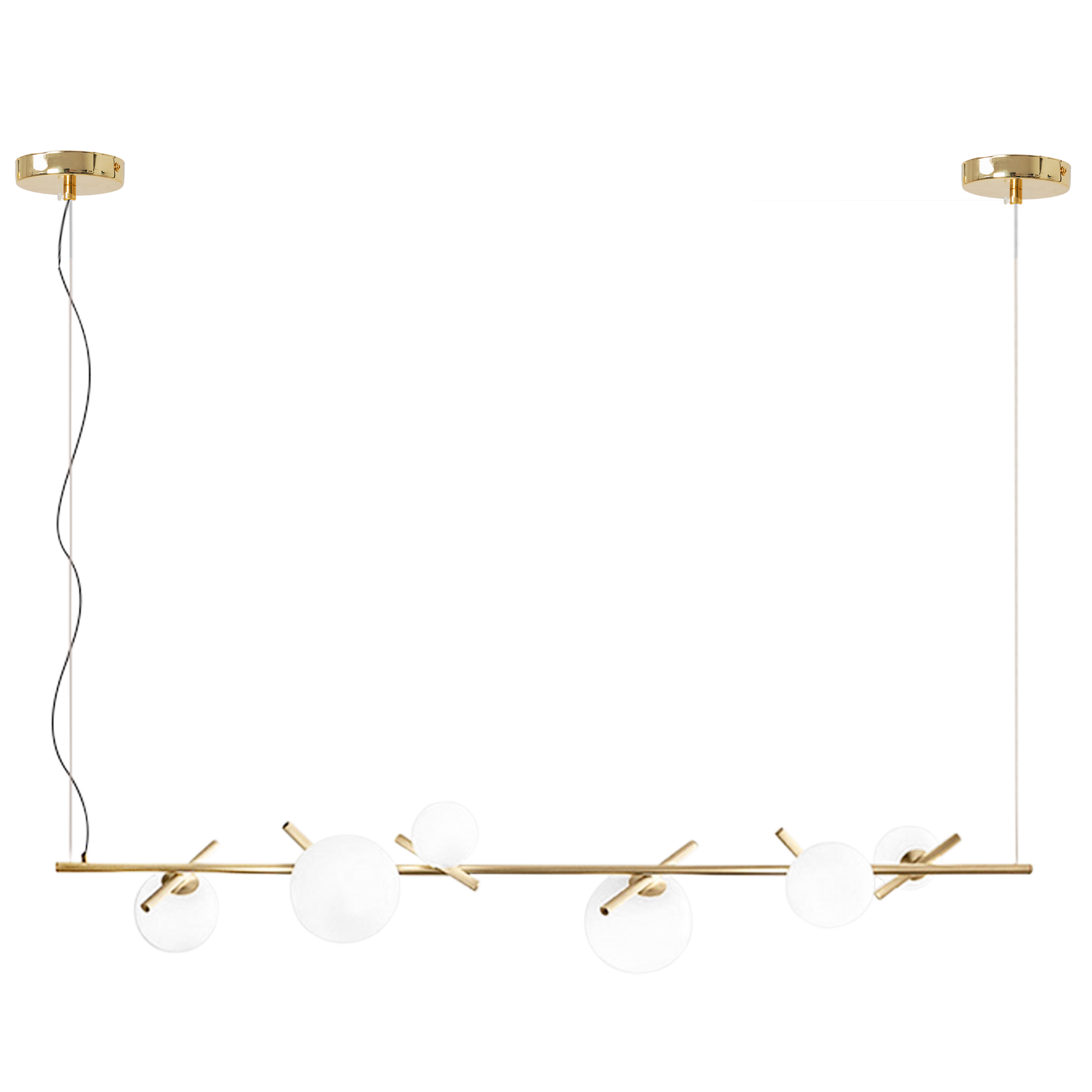 Lampa Sufitowa Wisząca Gold APP1664-6CP 1