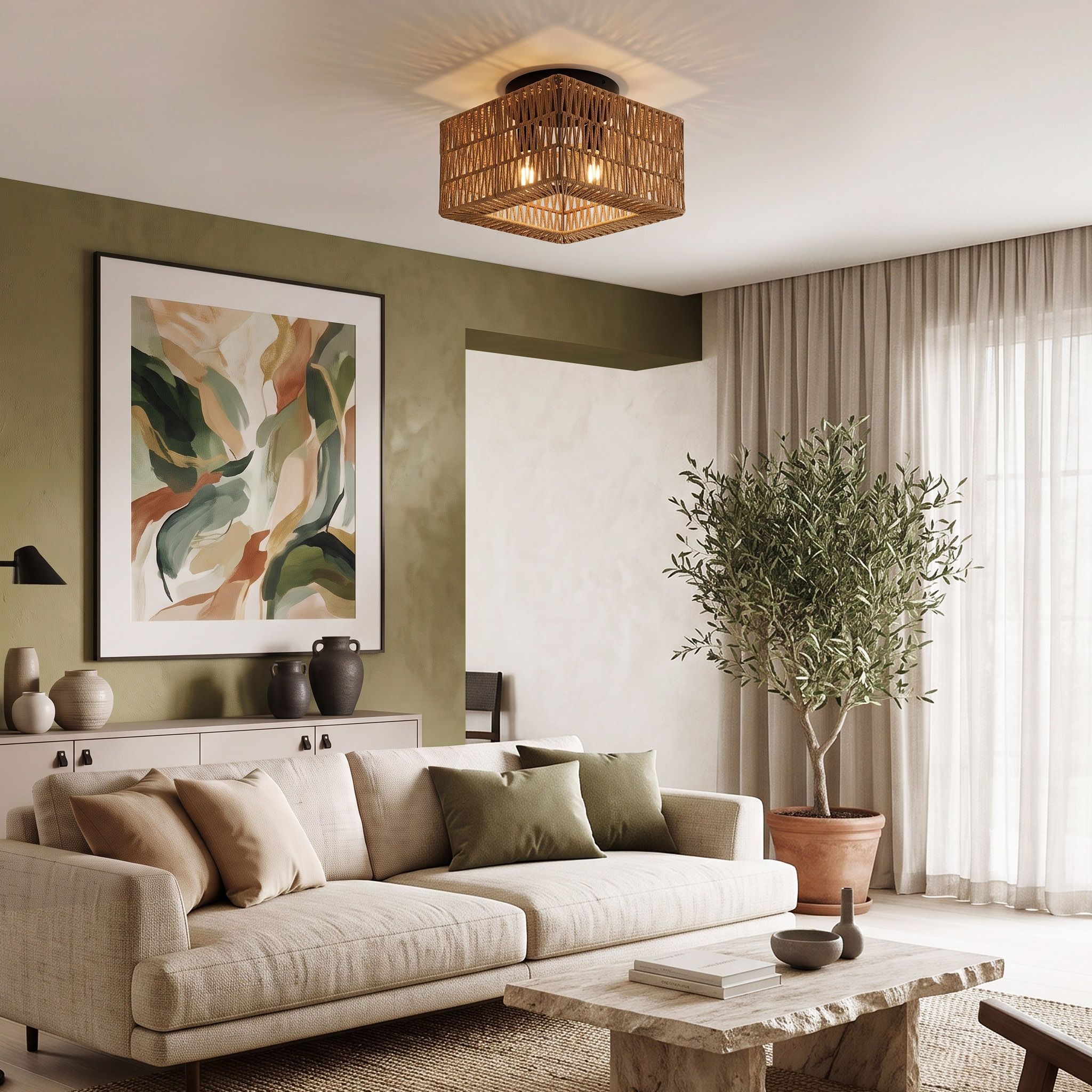 Lampa Sufitowa Plafon APP1947-2C 7