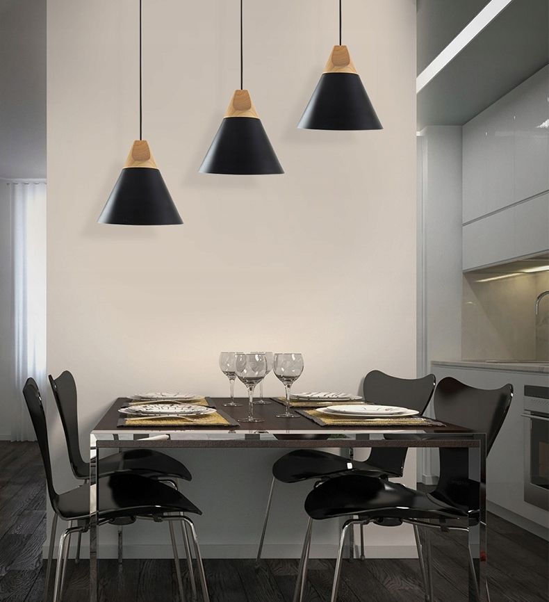 Lampa sufitowa SCANDI C APP060-1CP Czarna