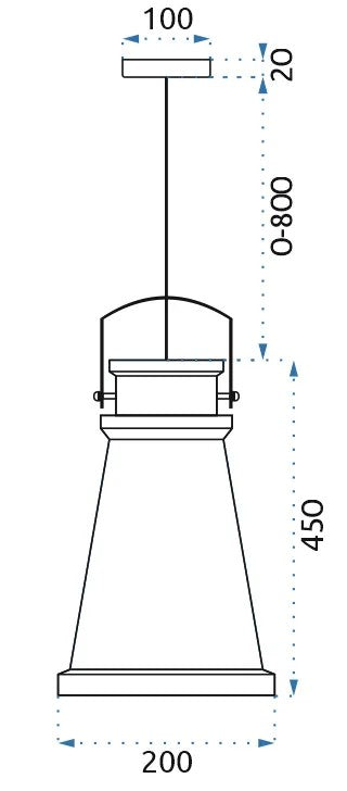 Lampa Sufitowa ASTI A Czarna 2