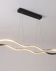 LAMPA SUFITOWA WISZĄCA LED LHJ026-CP CZARNA 2