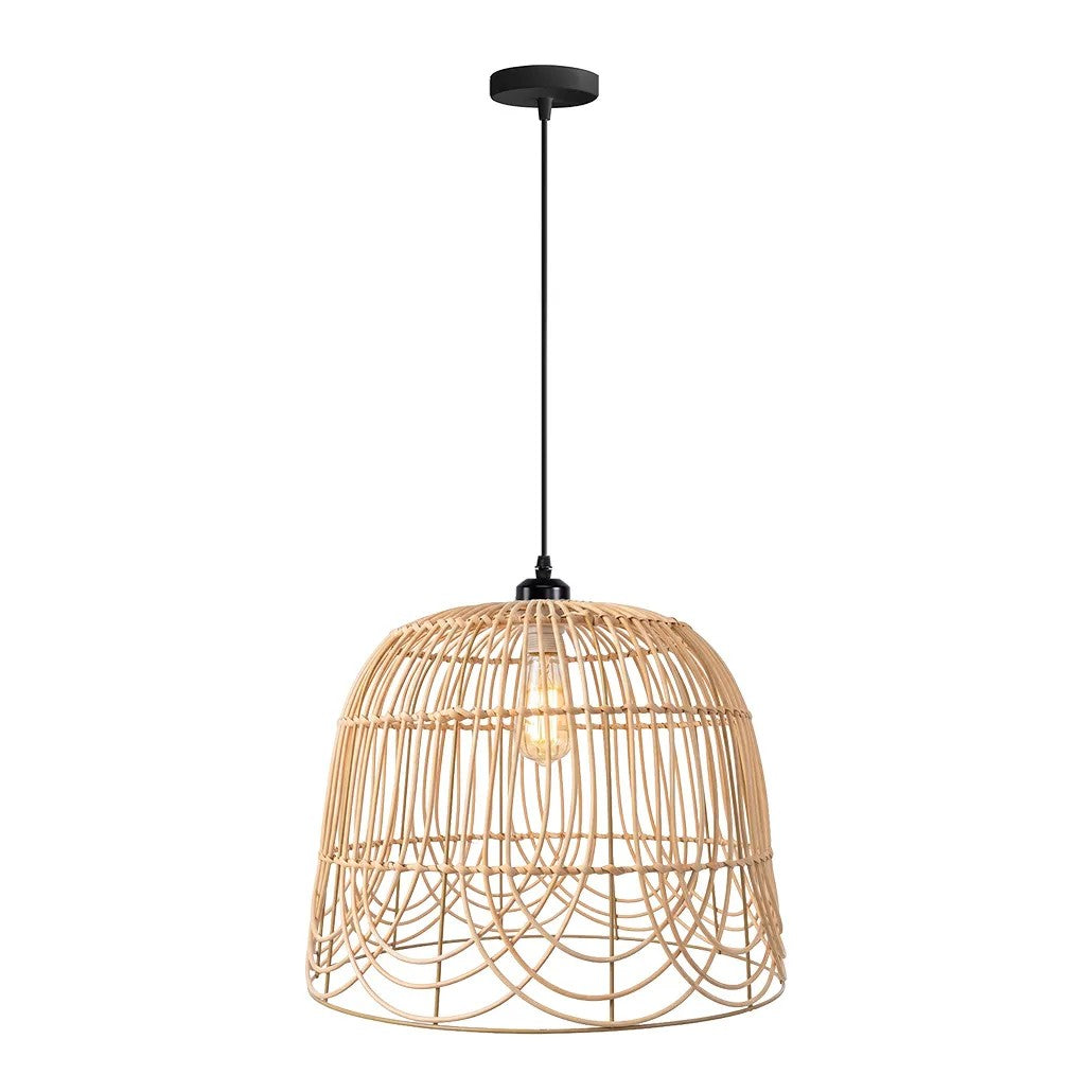 LAMPA SUFITOWA WISZĄCA NATURAL BOHO APP1352-1CP 40 Cm 2
