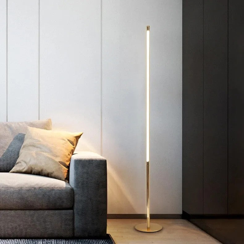 Lampa Stojąca Podłogowa LED APP1416-F Gold 2