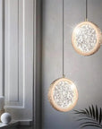 LAMPA WISZĄCA KRYSZTAŁOWA LED LHJ100-1CP Złota 2