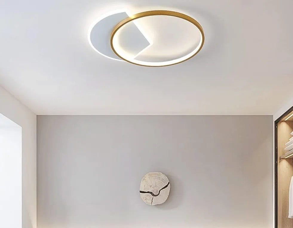 Lampa Sufitowa LHJ078-C 40 CM GOLD LED 2