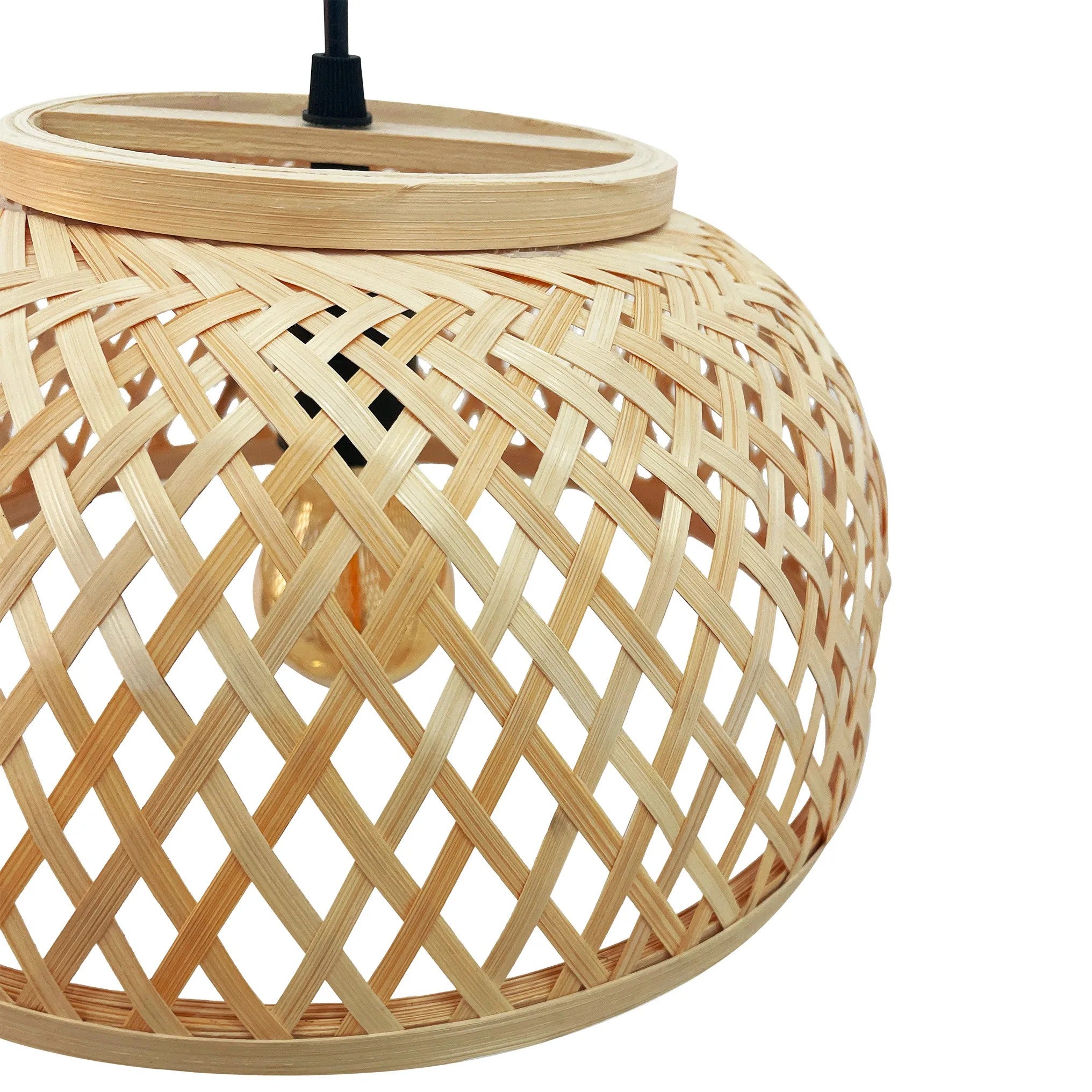 LAMPA WISZĄCA BAMBUSOWA APP1628-1CP 2