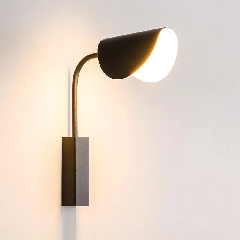 LAMPA ŚCIENNA KINKIET APP1262-1W Czarny 2
