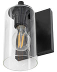 LAMPA ŚCIENNA KINKIET APP1222-1W Czarna 2