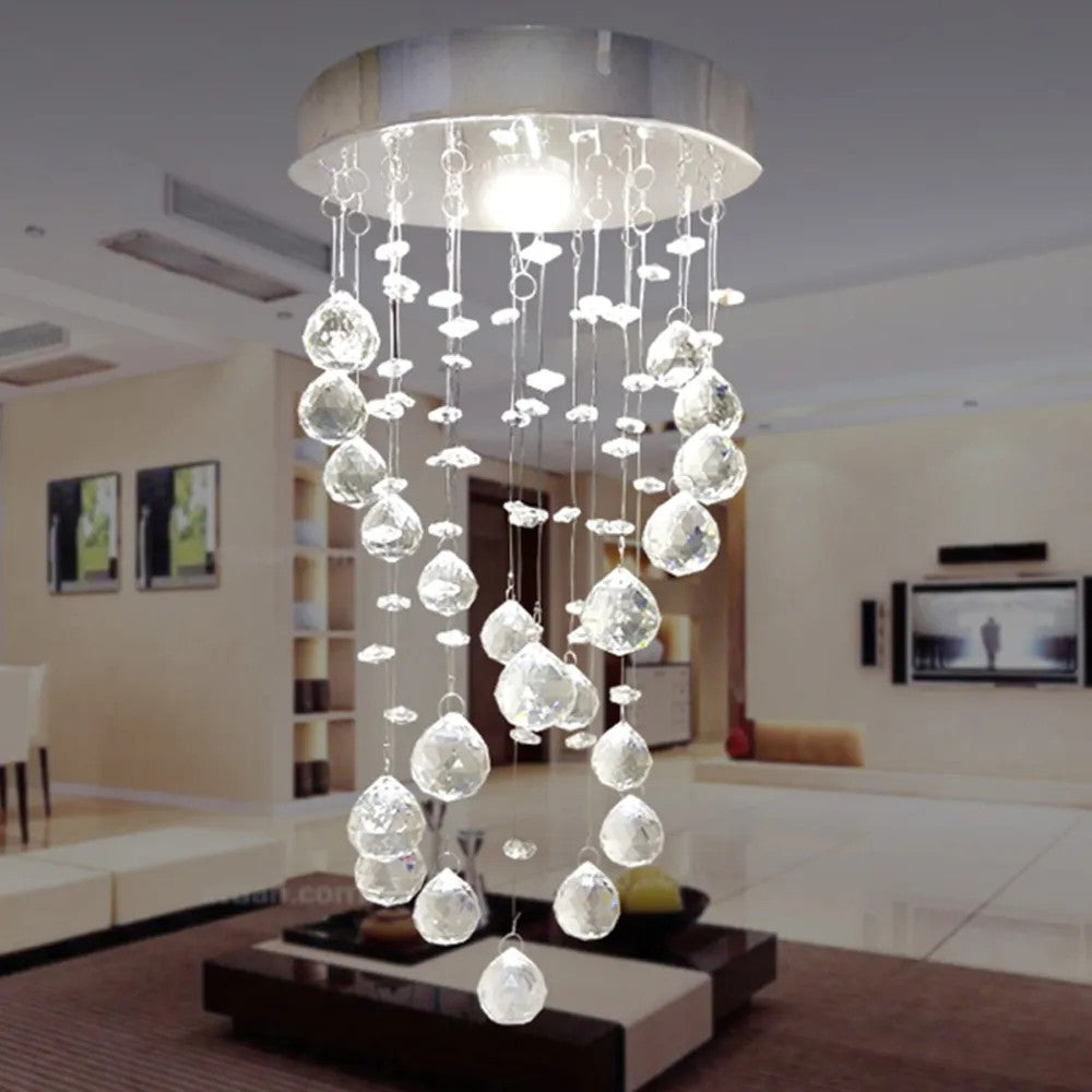 LAMPA KRYSZTAŁOWA PLAFON APP785-1C 2