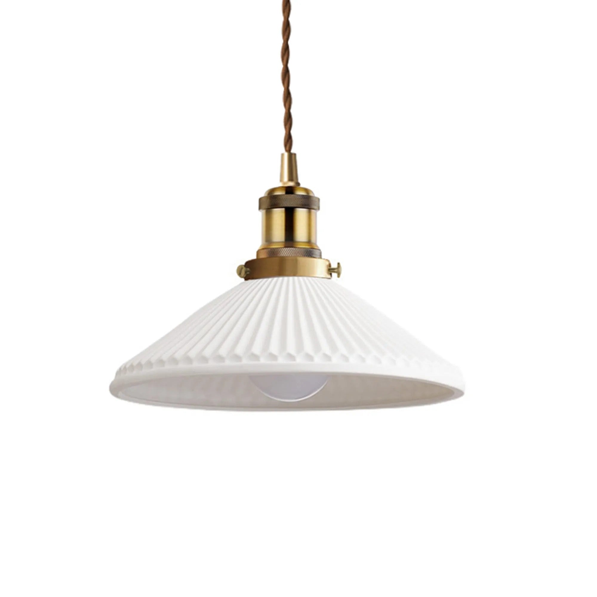 Lampa Wisząca APP1172-1CP Biała 2