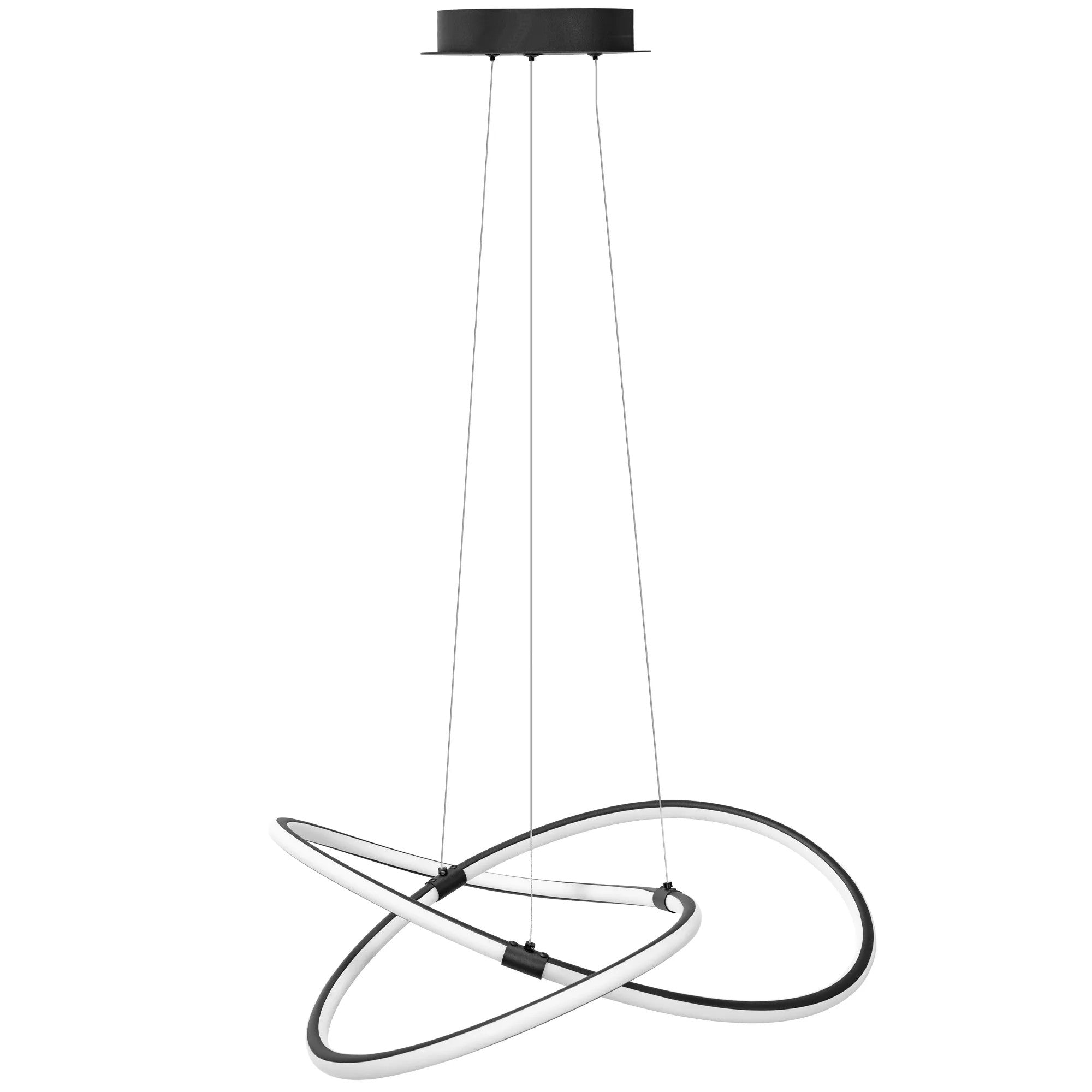 Lampa Wisząca APP1193-CP Czarna 2