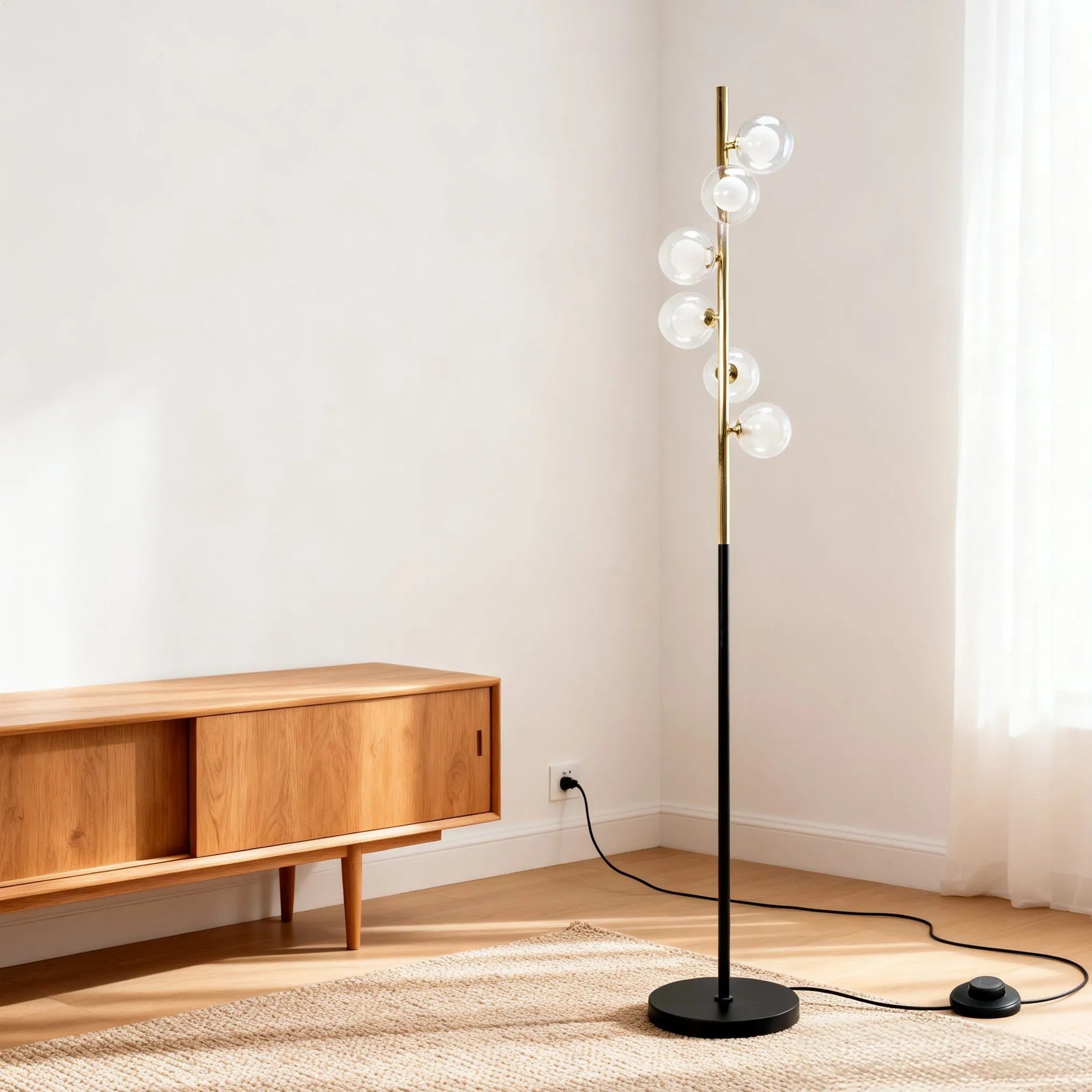 Lampa Stojąca Podłogowa APP917-6F 2